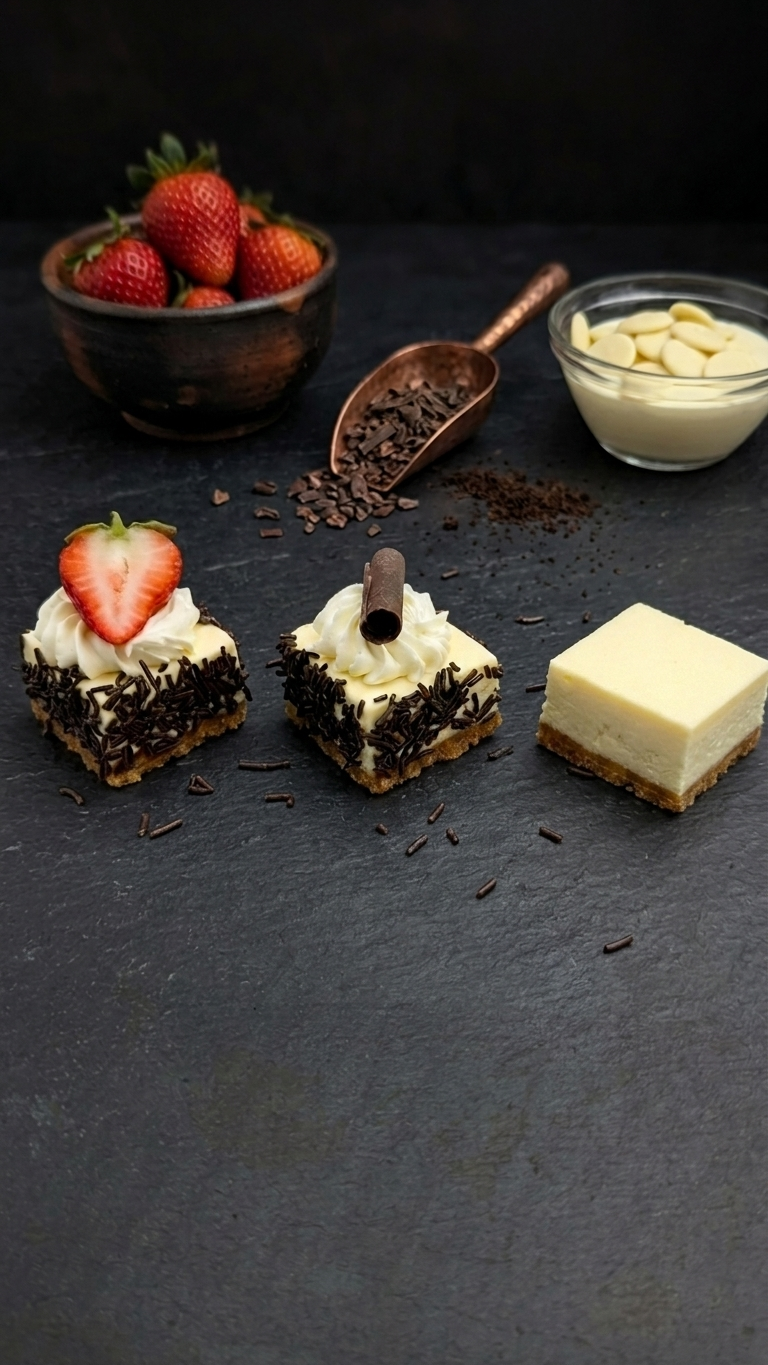 Mini Cheesecake Squares