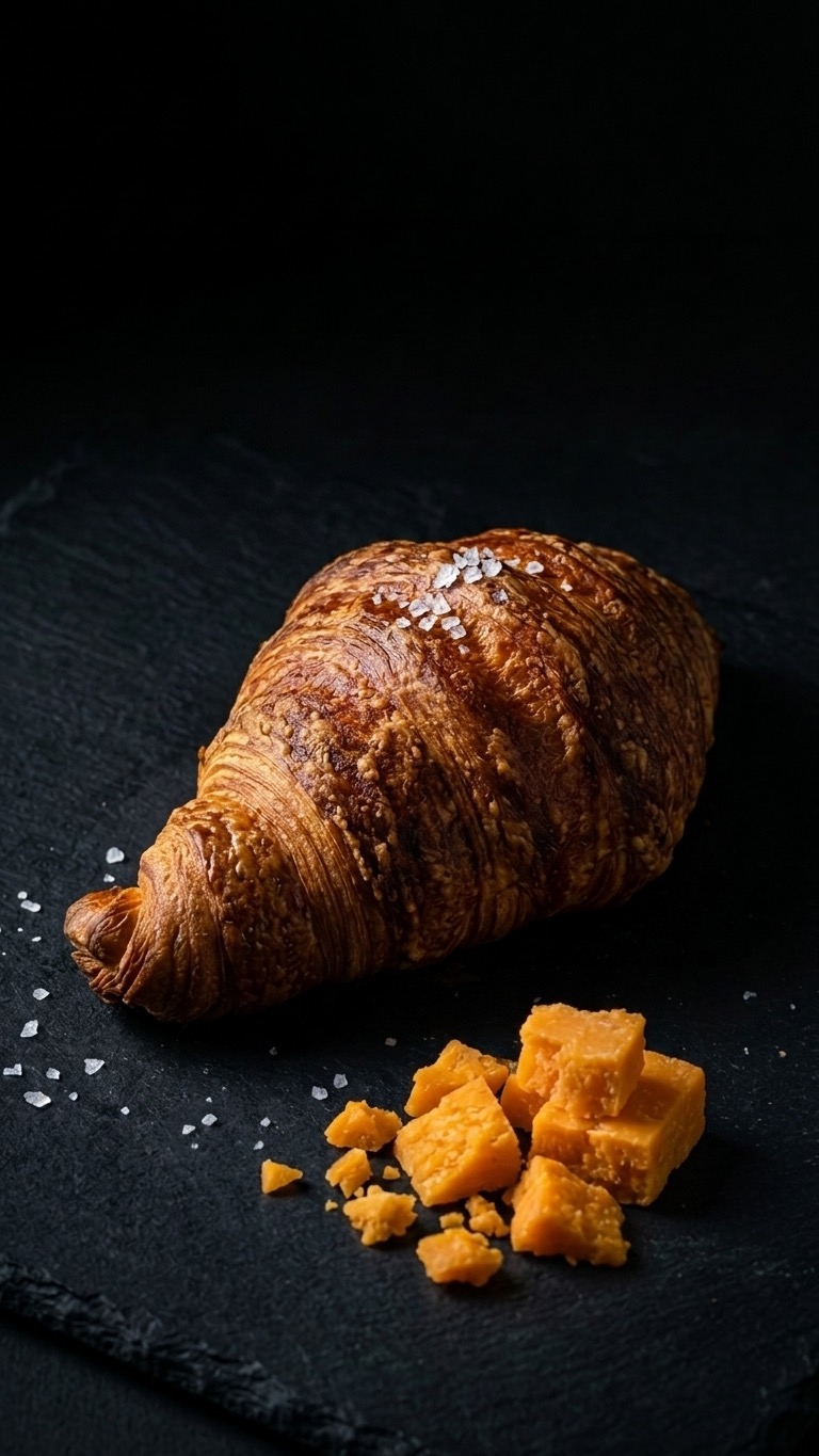 Aged Cheddar Croissant