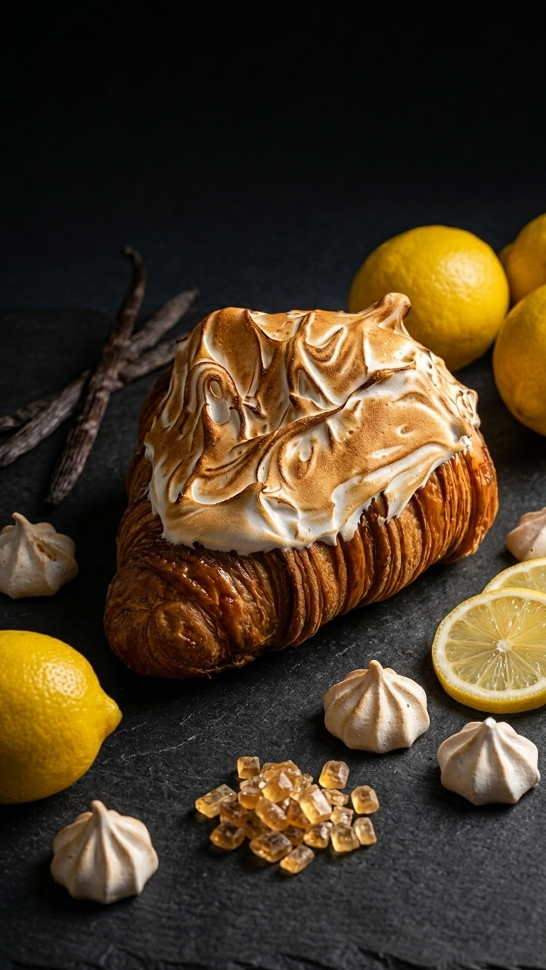 Lemon Meringue Croissant