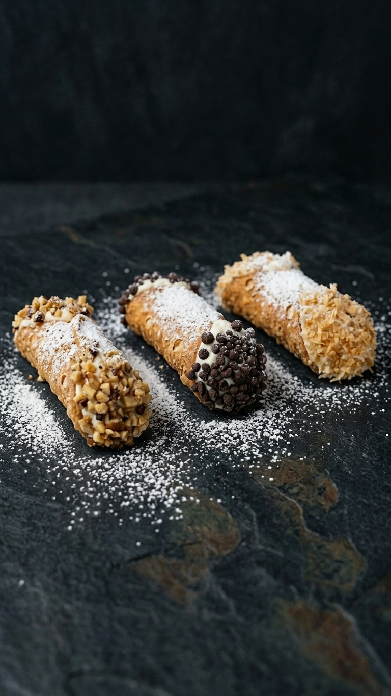 Mini Cannoli Trio