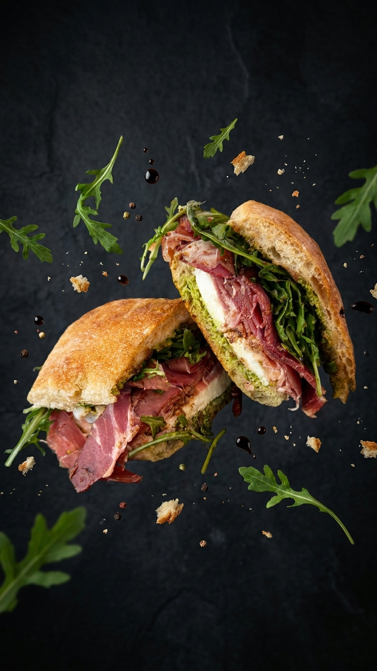 Prosciutto Pesto Ciabatta